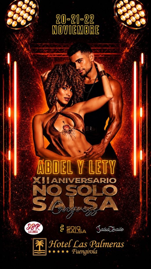Abdel y Lety, cabeza de cartel del XII Aniversario
